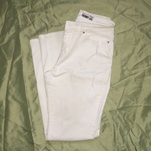 White Lee Skinny Jeans